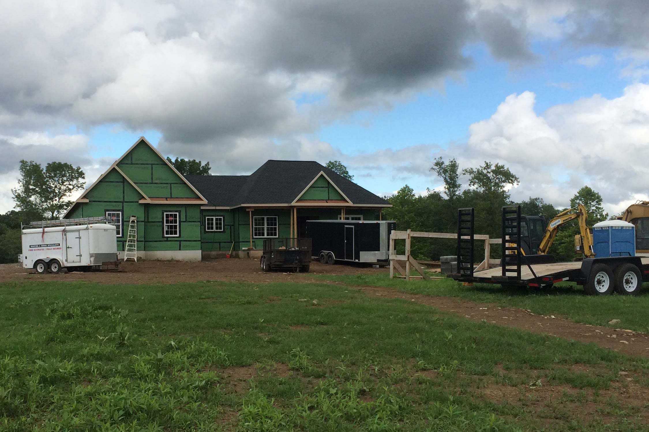 Roofing project in Syracuse Ny